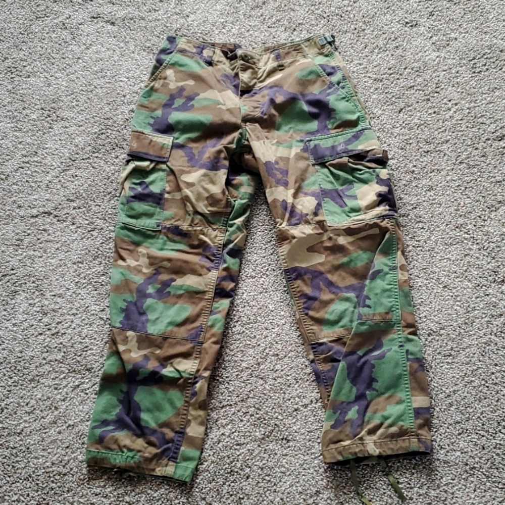 Thick Camo Cargo Pants